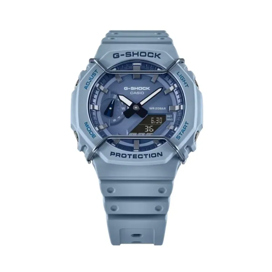 ساعت مچی عقربه ای و دیجیتال مردانه کاسیو G-SHOCK مدل GA-2100PT-2ADR، تصویر ۲