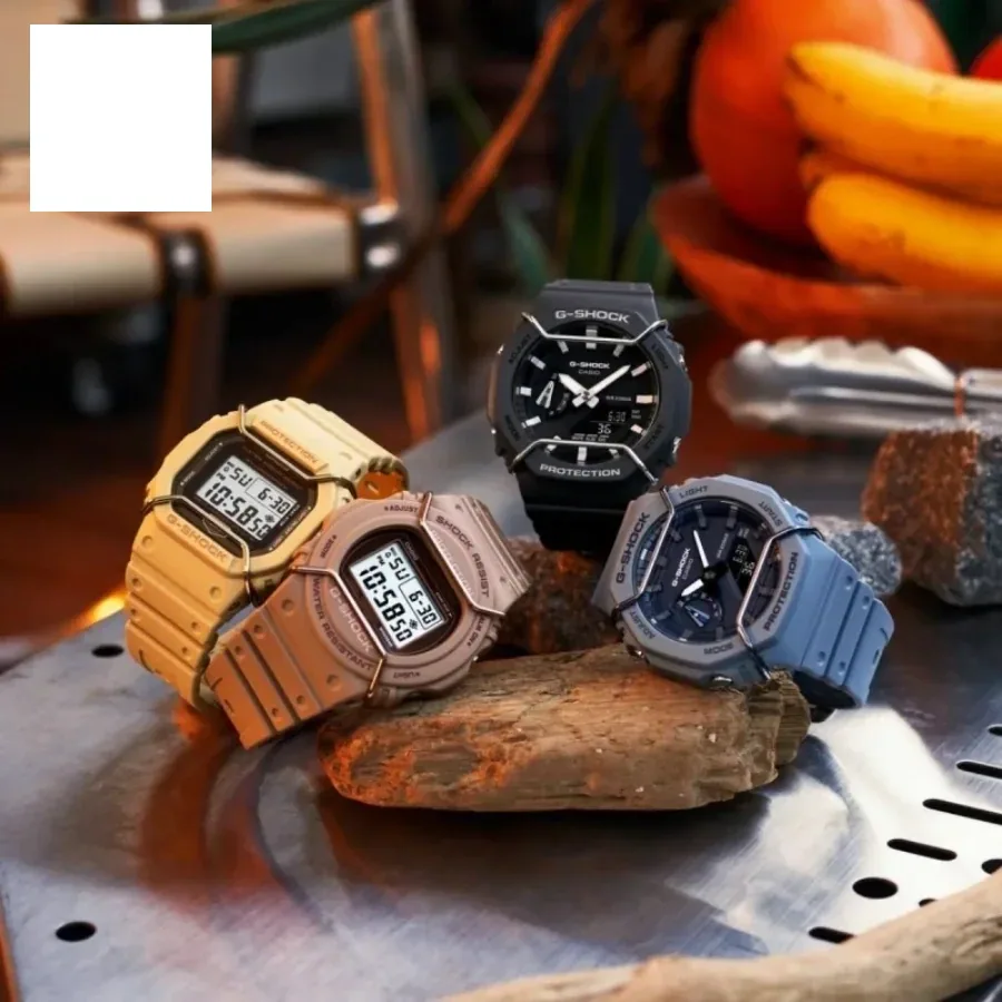 ساعت مچی عقربه ای و دیجیتال مردانه کاسیو G-SHOCK مدل GA-2100PT-2ADR، تصویر ۸