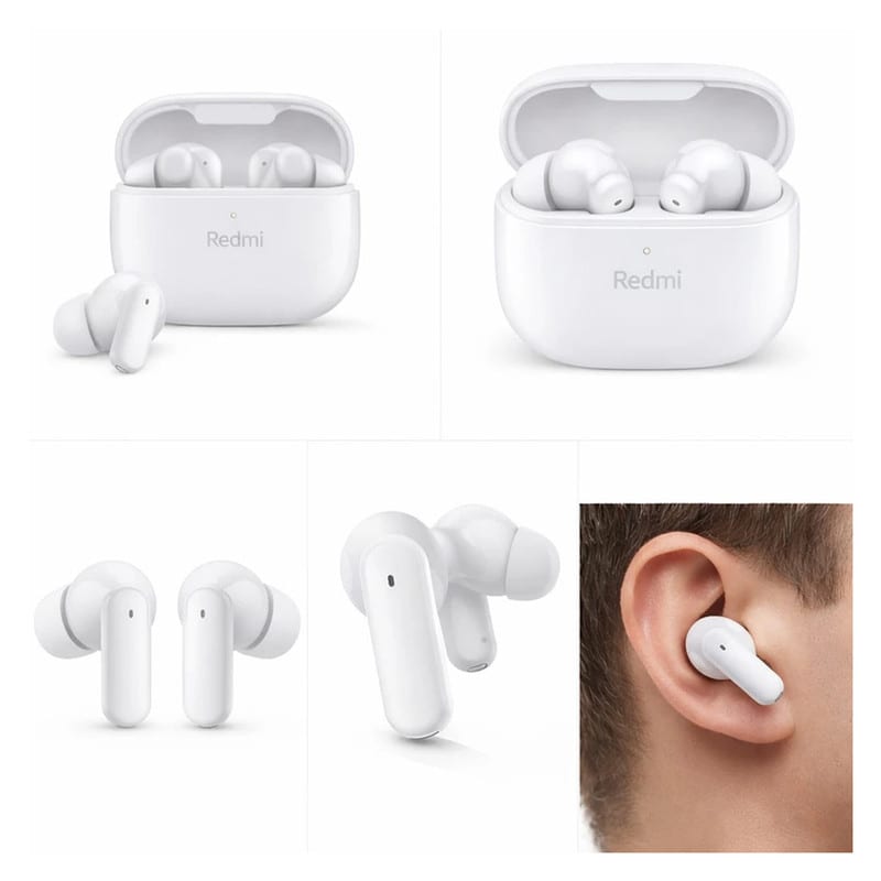 هدفون بلوتوثی شیائومی مدل Redmi Buds 8 Active، نویزکنسلینگ ENC، اتصال هم‌زمان به 2 دستگاه و شارژدهی تا 37 ساعت، تصویر ۸