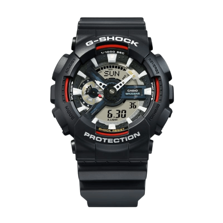 ساعت مچی عقربه‌ای و دیجیتال مردانه کاسیو G-SHOCK مدل GA-110RL-1ADR، تصویر ۲