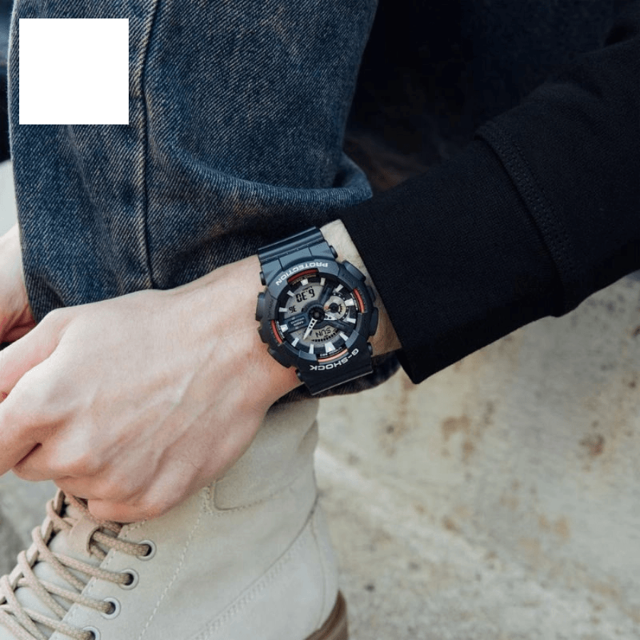 ساعت مچی عقربه‌ای و دیجیتال مردانه کاسیو G-SHOCK مدل GA-110RL-1ADR، تصویر ۸