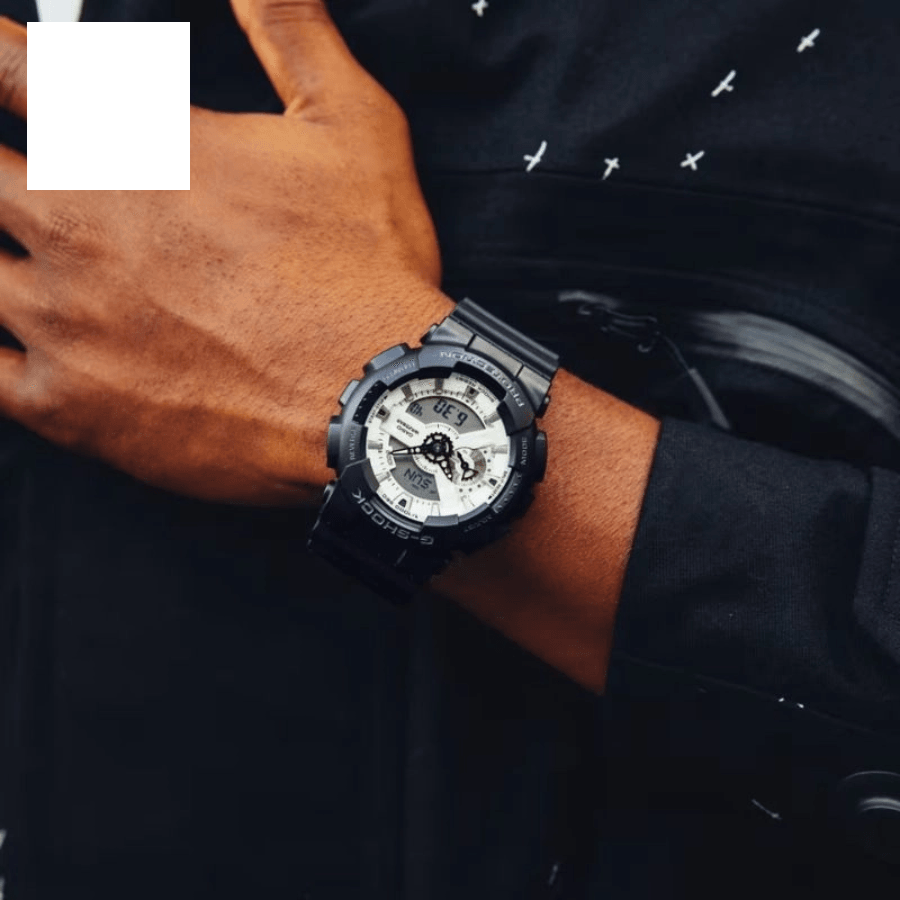 ساعت مچی عقربه‌ای و دیجیتال مردانه کاسیو G-SHOCK مدل GA-110WD-1ADR، تصویر ۲