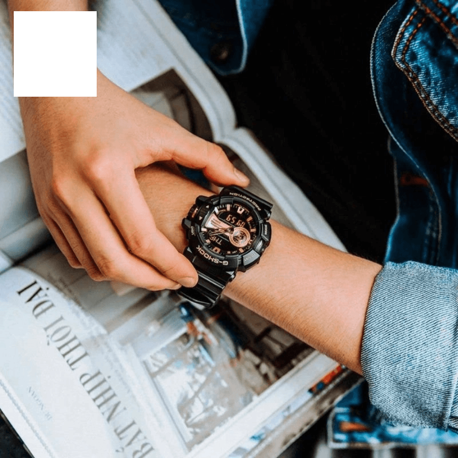 ساعت مچی عقربه‌ای و دیجیتال مردانه کاسیو G-SHOCK مدل GA-400GB-1A4، تصویر ۲