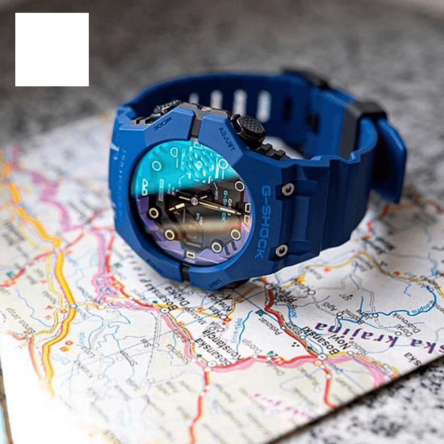 ساعت مچی عقربه‌ای و دیجیتال مردانه کاسیو G-SHOCK مدل GA-B001CBR-2ADR، تصویر ۵