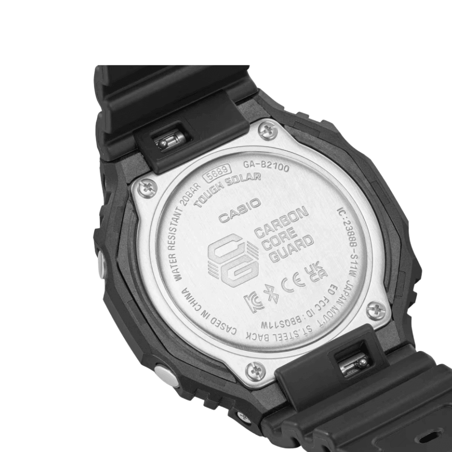 ساعت مچی عقربه‌ای و دیجیتال مردانه کاسیو G-Shock مدل GA-B2100-1A1DR، تصویر ۴