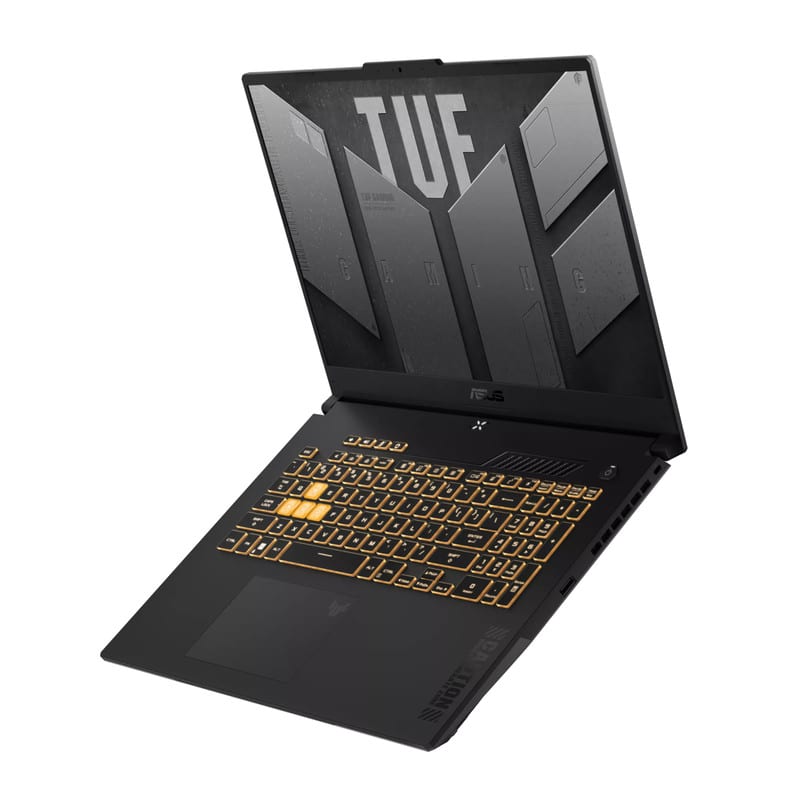 لپ تاپ 17.3 اینچی ایسوس مدل TUF Gaming F17 FX707VJ-Core 5 210H-RTX3050 6GB-16GB DDR4 3200MHz-512GB SSD-FHD 144Hz - کاستوم شده، تصویر ۳