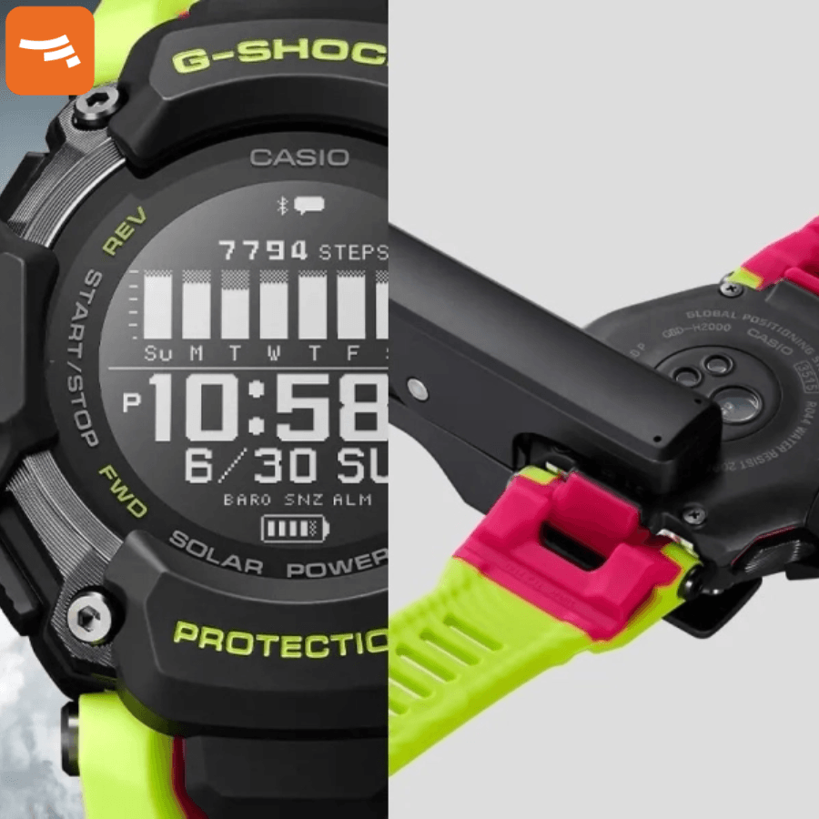 ساعت مچی دیجیتال مردانه کاسیو G-SHOCK مدل GBD-H2000-1A9DR، تصویر ۲