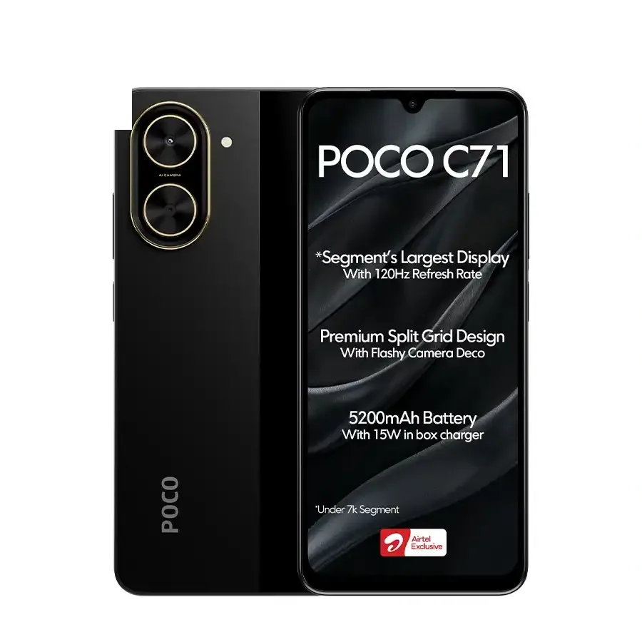 گوشی شیائومی Poco C71 با ظرفیت 4/128 گیگابایت (گلوبال)، تصویر ۲
