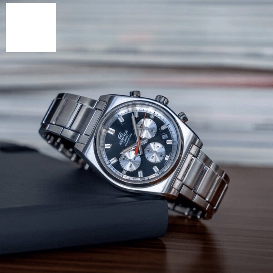 ساعت مچی عقربه ای مردانه کاسیو EDIFICE مدل EFB-730D-1AVUDF، تصویر ۲