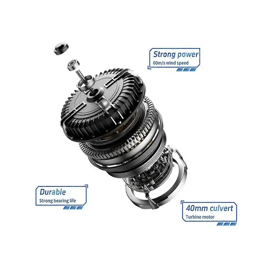 جت فن شارژی پاور مدل Turbine Fan SY40، تصویر ۳