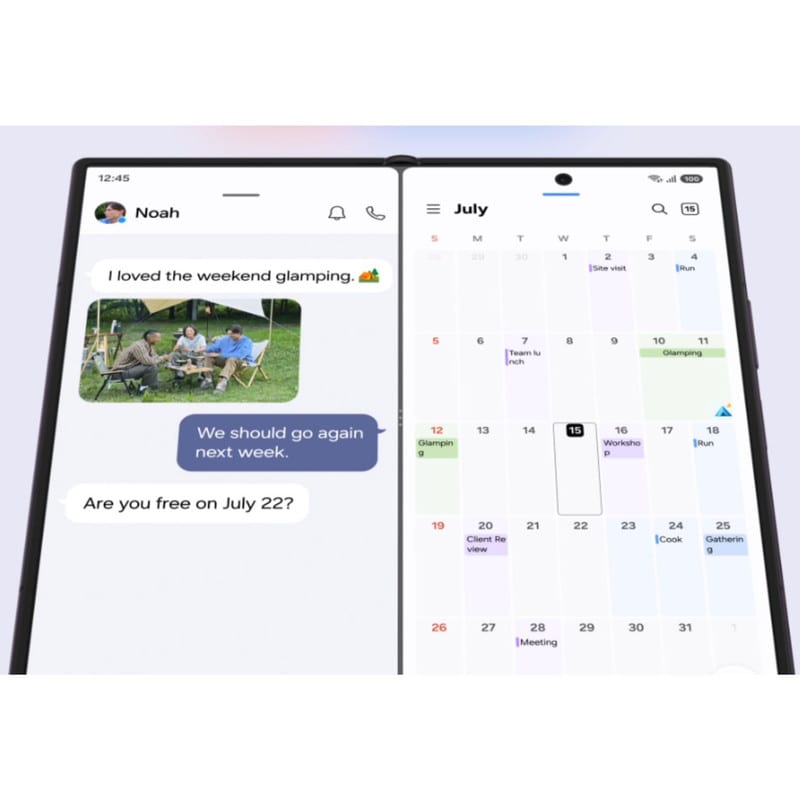 گوشی موبایل سامسونگ مدل Galaxy Z Fold 8 Ultra دو سیم کارت ظرفیت 512 گیگابایت و رم 12 گیگابایت - ویتنام، تصویر ۲۲