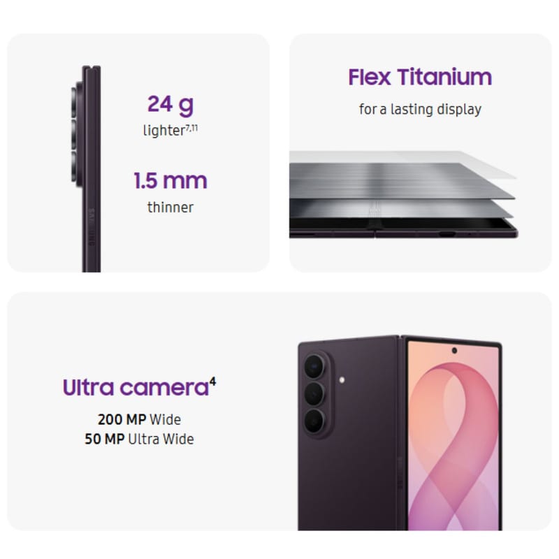 گوشی موبایل سامسونگ مدل Galaxy Z Fold 8 Ultra دو سیم کارت ظرفیت 512 گیگابایت و رم 12 گیگابایت - ویتنام، تصویر ۲۴