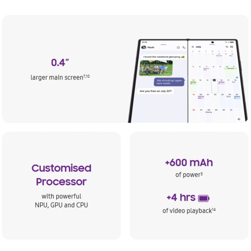 گوشی موبایل سامسونگ مدل Galaxy Z Fold 8 Ultra دو سیم کارت ظرفیت 512 گیگابایت و رم 12 گیگابایت - ویتنام، تصویر ۲۵