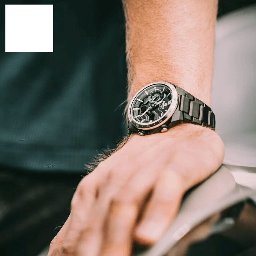 ساعت مچی عقربه ای و دیجیتال مردانه کاسیو EDIFICE مدل ECB-2200DD-1ADF، تصویر ۴