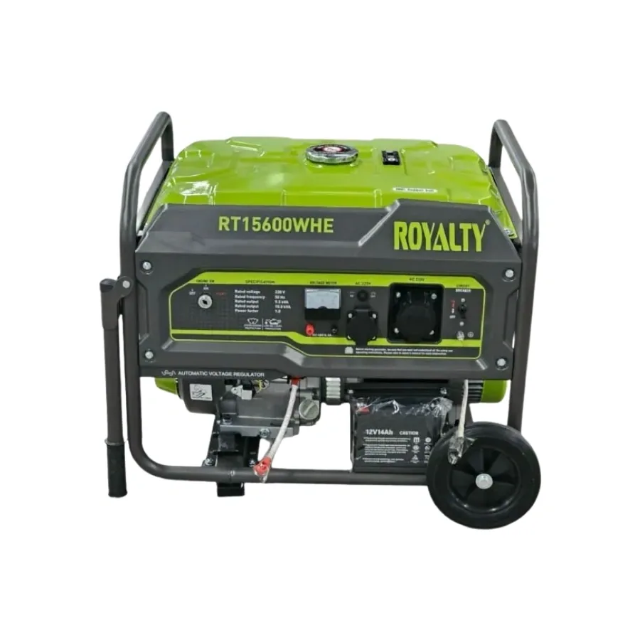 موتور برق 10 وات بنزینی رویالتی مدل RT15600WHE، تصویر ۲
