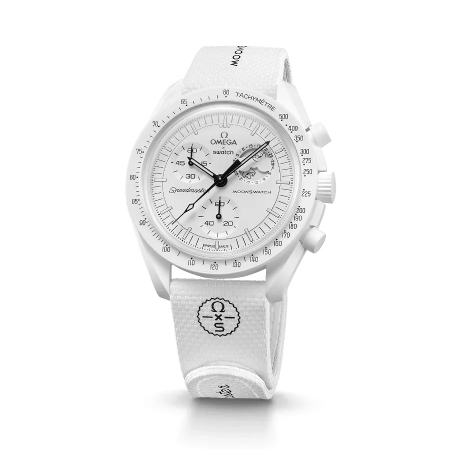 ساعت مچی عقربه ای امگا سواچ مدل Mission To Moonphase، تصویر ۲