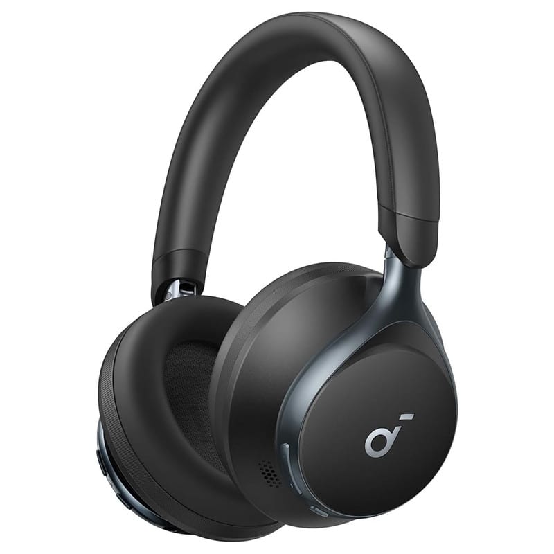 هدفون بی‌سیم انکر مدل Space One با نویز کنسلینگ فعال (ANC)، درگاه شارژ USB Type-C، مقاوم در برابر رطوبت و عرق، تصویر ۴