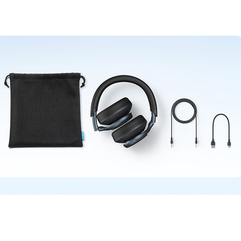 هدفون بی‌سیم انکر مدل Space One با نویز کنسلینگ فعال (ANC)، درگاه شارژ USB Type-C، مقاوم در برابر رطوبت و عرق، تصویر ۱۲