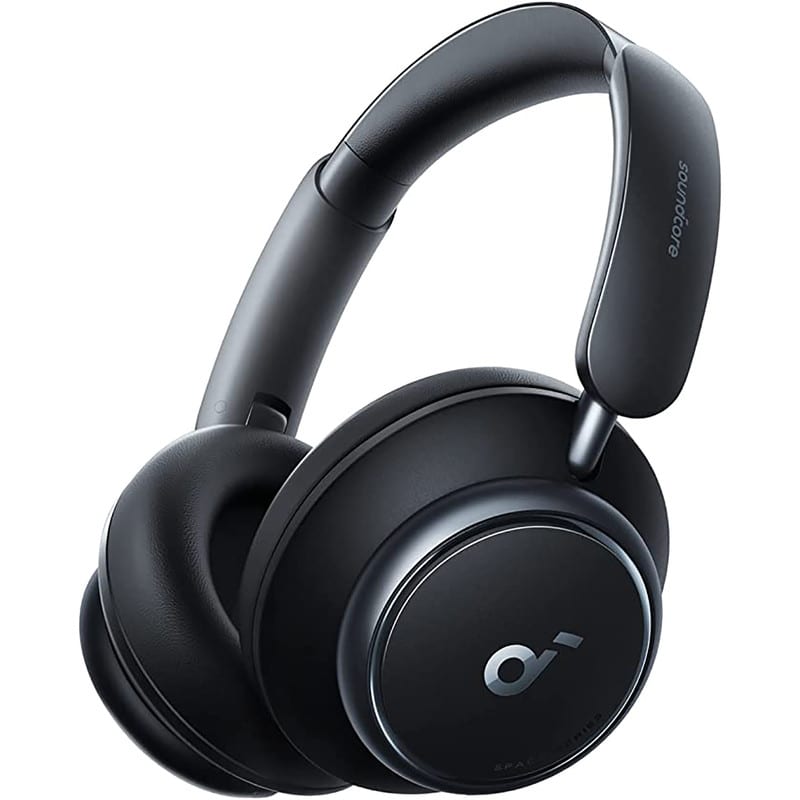 هدفون بلوتوثی برند انکر مدل Soundcore Space Q45 A3040 با نویز کنسلینگ فعال (ANC)، درگاه شارژ USB Type-C، پشتیبانی از شارژ سریع، دارای فناوری نویز کنسلینگ هوشمند سه‌حالته، مقاوم در برابر رطوبت و عرق، تصویر ۴