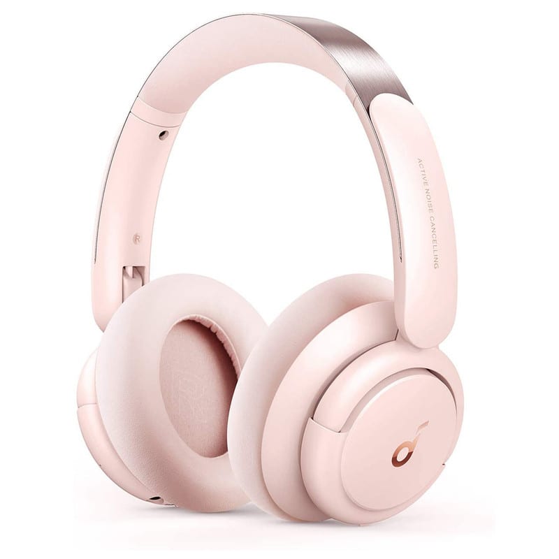 هدفون بلوتوثی انکر مدل SoundCore Life Q30 با نویز کنسلینگ فعال (ANC)، درگاه شارژ USB Type-C، دارای میکروفون دوگانه با حذف نویز، مجهز به فناوری Hi-Res Audio، دارای حالت Transparency برای شنیدن صدای محیط، تصویر ۵