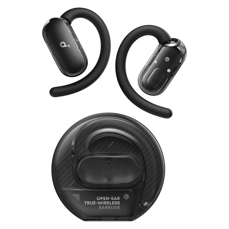 هدفون بلوتوثی مدل SoundCore V40i با پشتیبانی از Hi-Res Audio Wireless و LDAC، اتصال همزمان به 2 دستگاه، 11 ساعت پخش موسیقی،دارای فناوری هوش مصنوعی و مقاومت در برابر رطوبت و عرق، تصویر ۲
