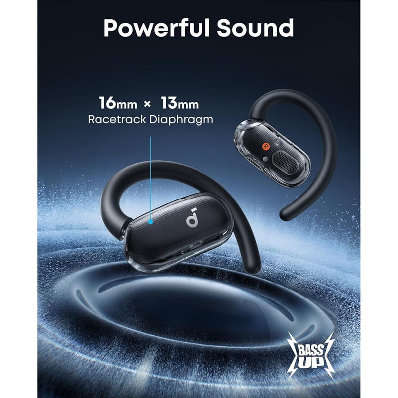 هدفون بلوتوثی مدل SoundCore V40i با پشتیبانی از Hi-Res Audio Wireless و LDAC، اتصال همزمان به 2 دستگاه، 11 ساعت پخش موسیقی،دارای فناوری هوش مصنوعی و مقاومت در برابر رطوبت و عرق، تصویر ۸