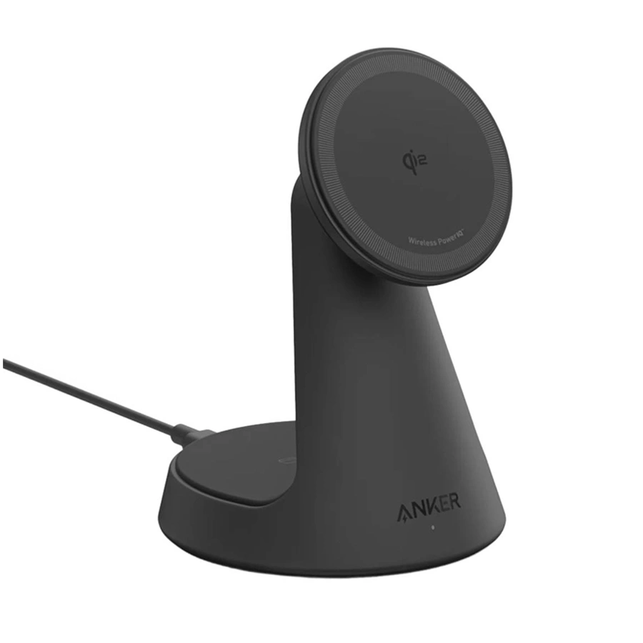 شارژر بی سیم 15 وات و پایه نگهدارنده انکر مدل A25M7، تصویر ۲