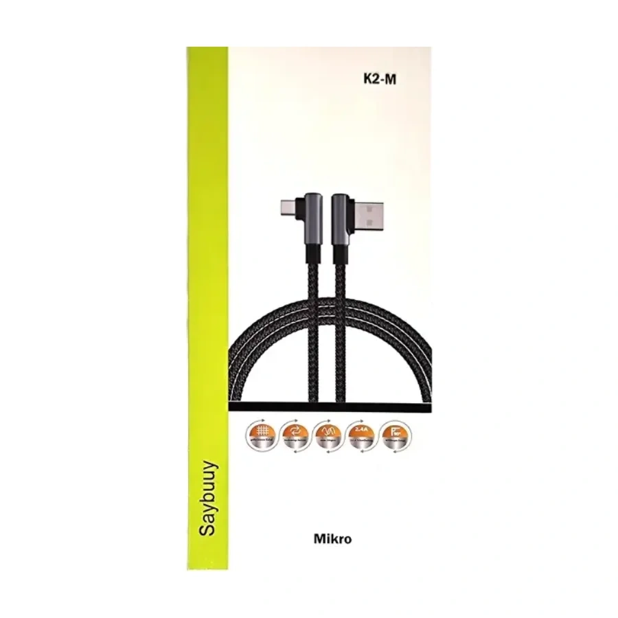 کابل شارژر گیمینگ سی بای مدل K2-m، تصویر ۲