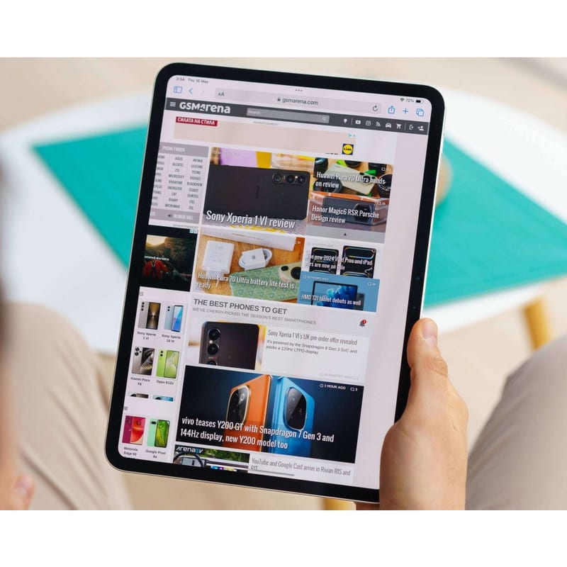 تبلت ۱۱ اینچ اپل مدل IPad Pro 2025 M5 Wi-Fi ظرفیت 256 گیگابایت و رم 12 گیگابایت، رزولوشن دوربین 12 مگاپیکسل، پشتیبانی از قلم و کیبورد، تصویر ۱۱