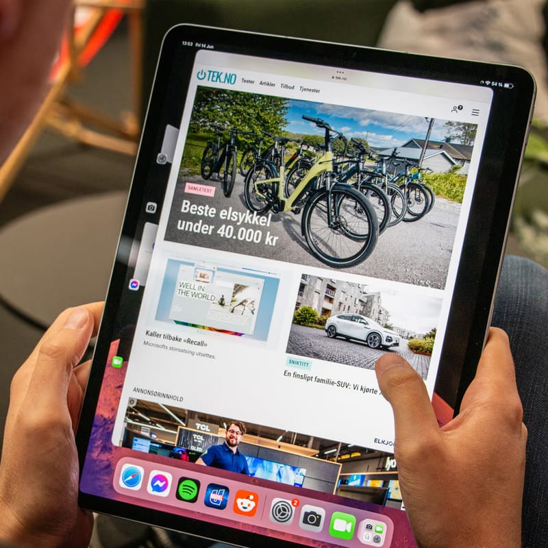 تبلت 13 اینچ اپل مدل iPad Air 2026 M4 Wi-Fi ظرفیت 128 گیگابایت و رم 12 گیگابایت، رزولوشن دوربین اصلی ۱۲ مگاپیکسل، پشتیبانی از قلم و کیبورد، تصویر ۲۴